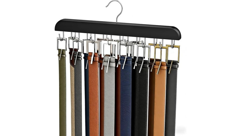 14 hook closet belt hanger
