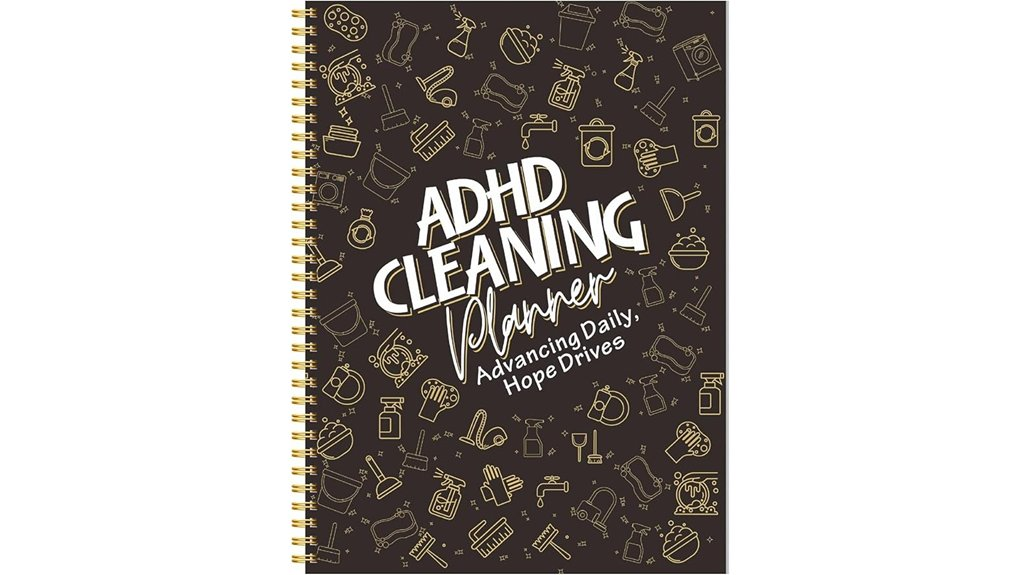adhd cleaning schedule organizer