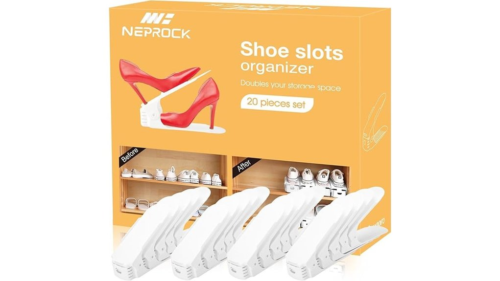 adjustable shoe storage solution