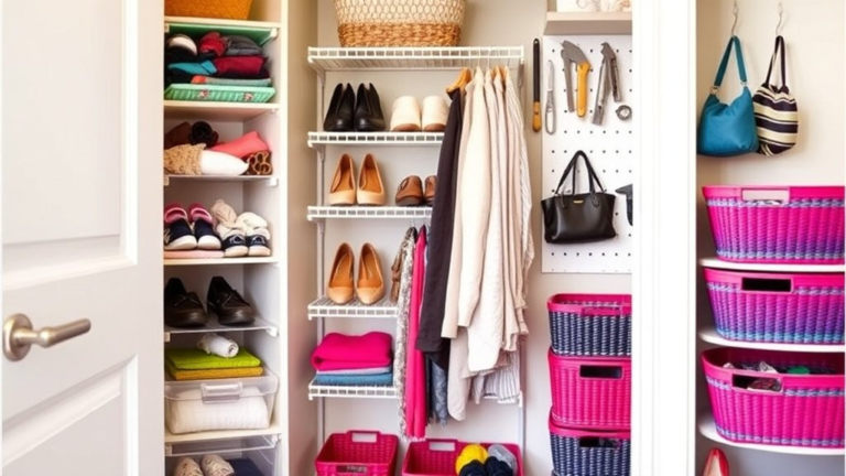 affordable closet organization ideas