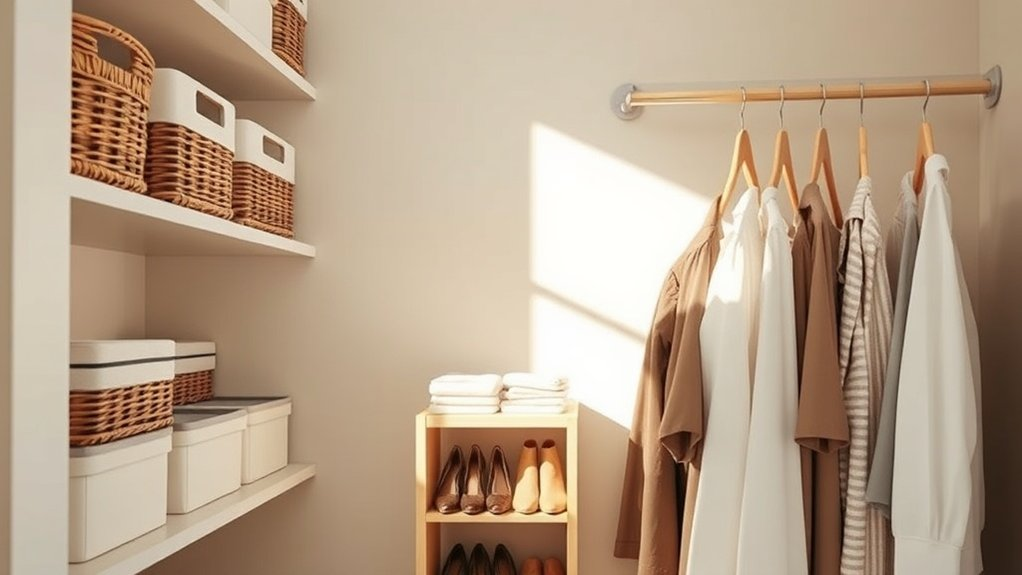 affordable closet organization tips
