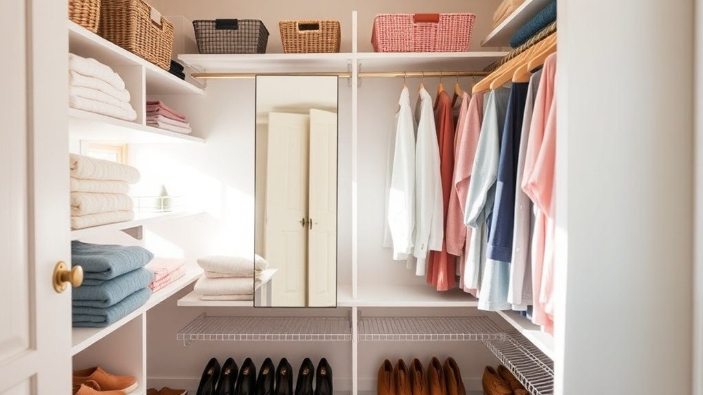 assess and optimize closet space