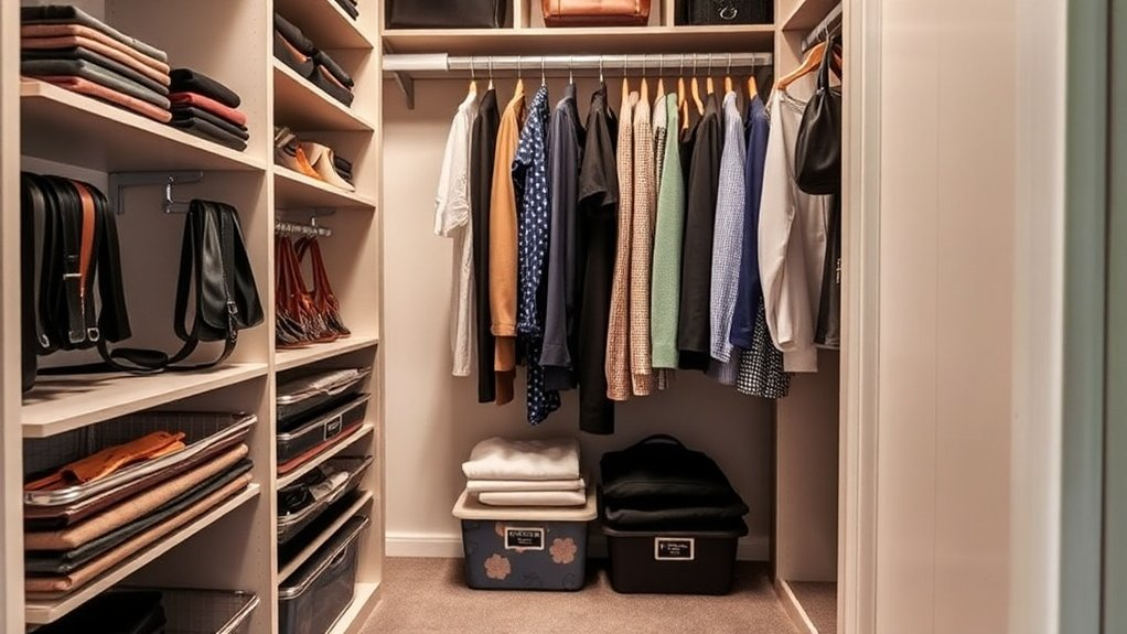 assess and organize your closet