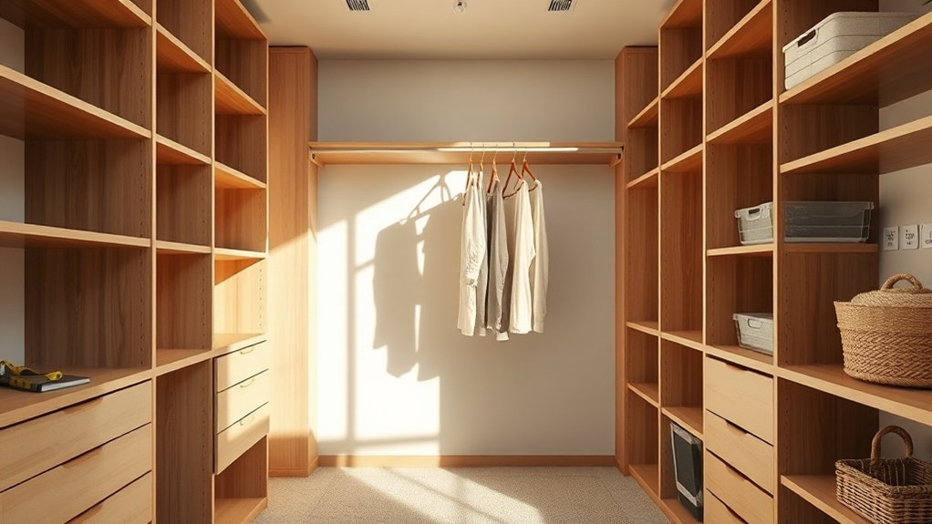 assess closet before organizing
