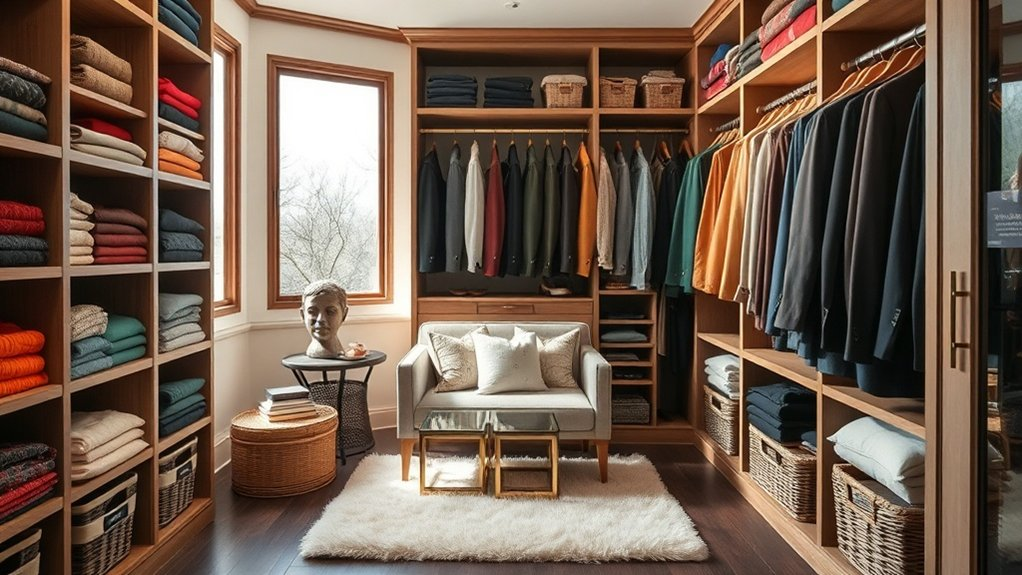 assess closet space needs