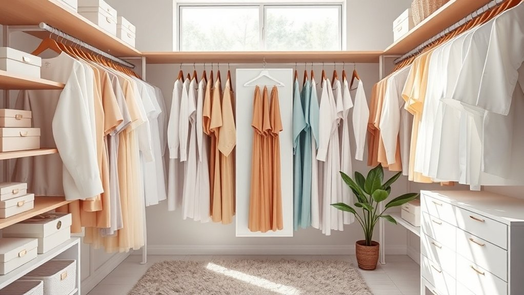 assess closet space needs