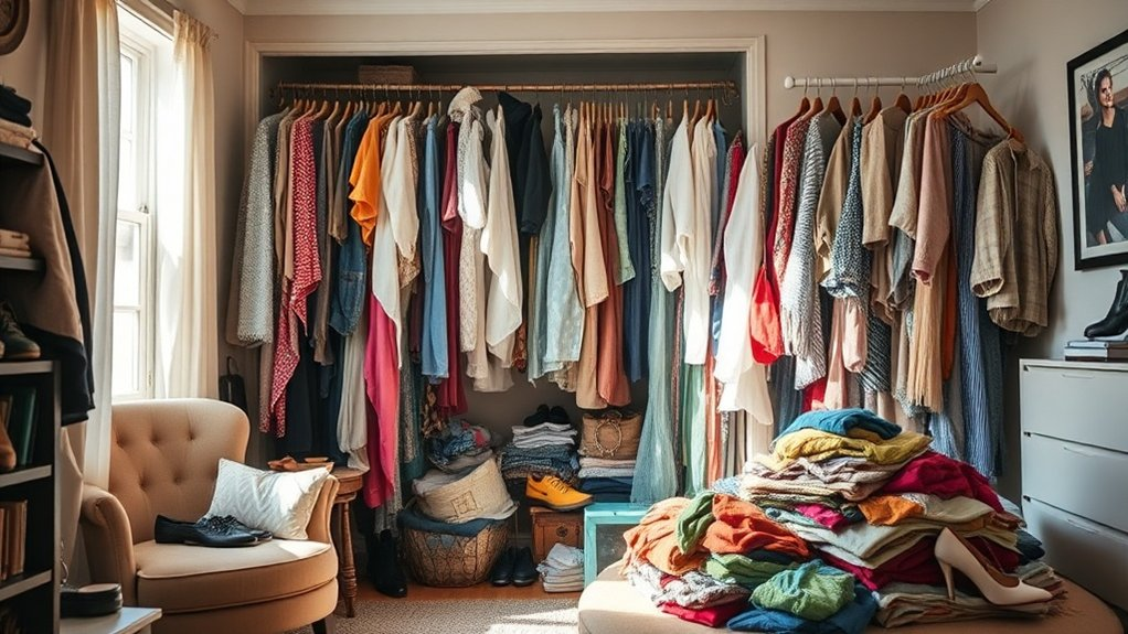 assess wardrobe declutter essentials
