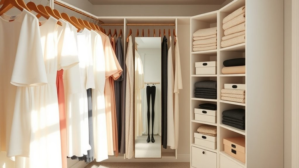 assessing closet space needs