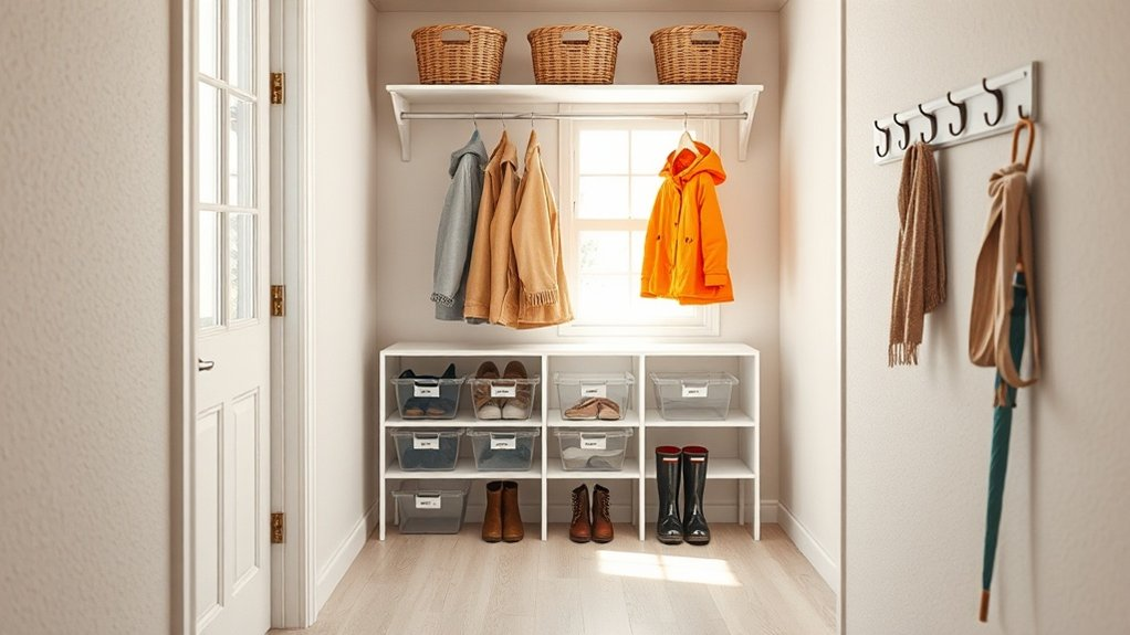 assessing hall closet needs