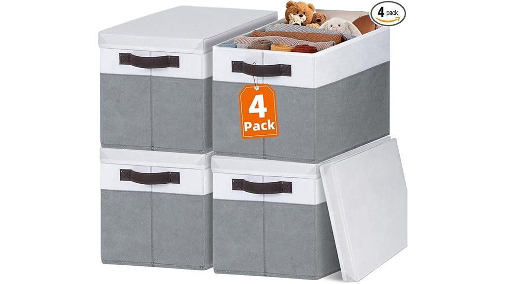 baskets with lids pack