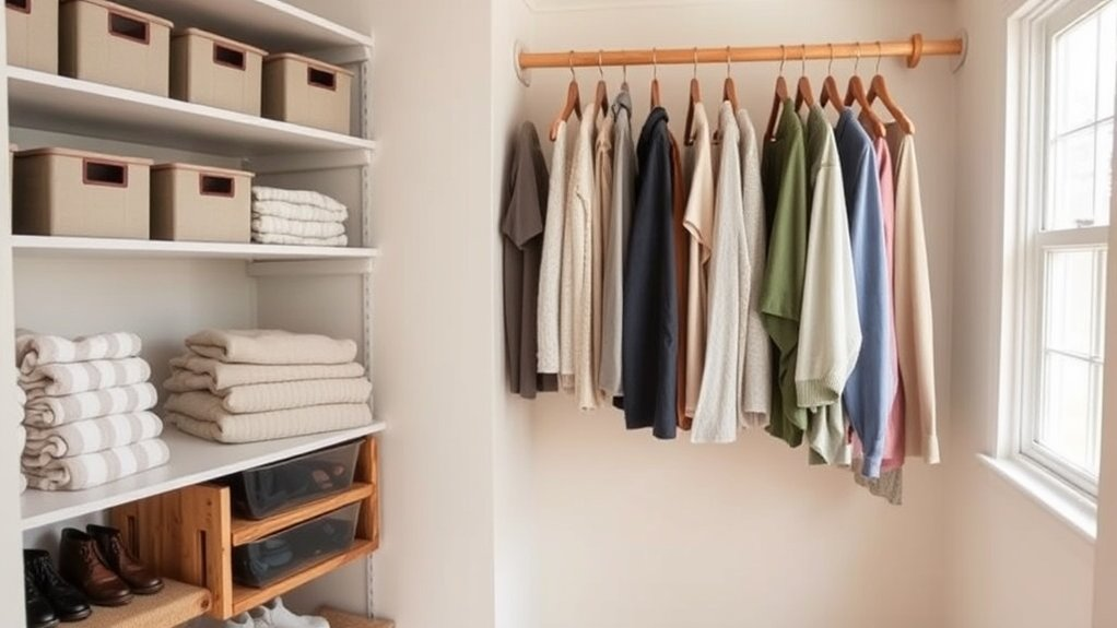 budget friendly closet organization solutions