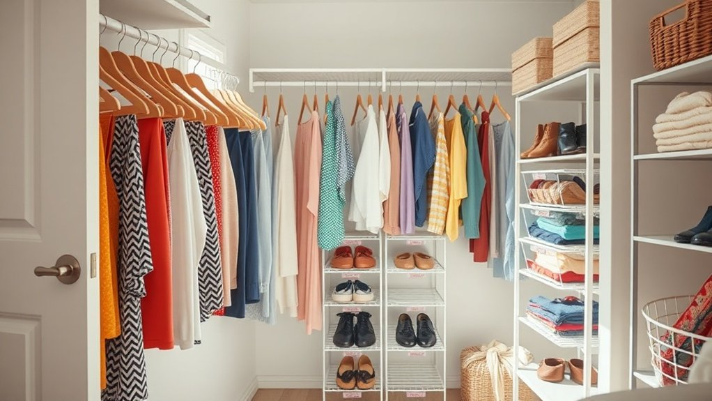 budget friendly closet organization tips
