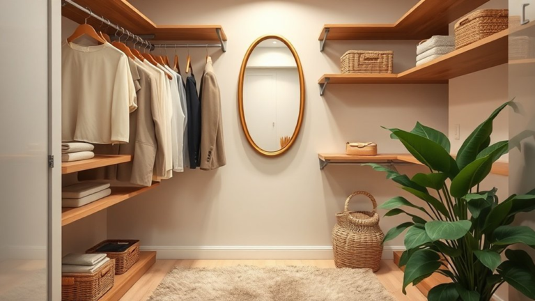 calm closet organization tips
