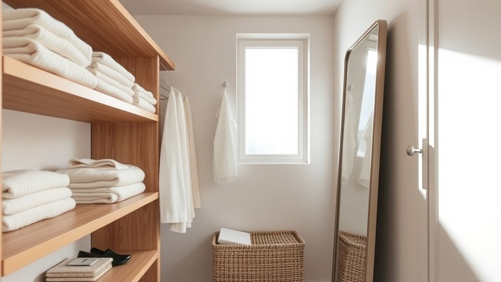 calm functional closet solutions