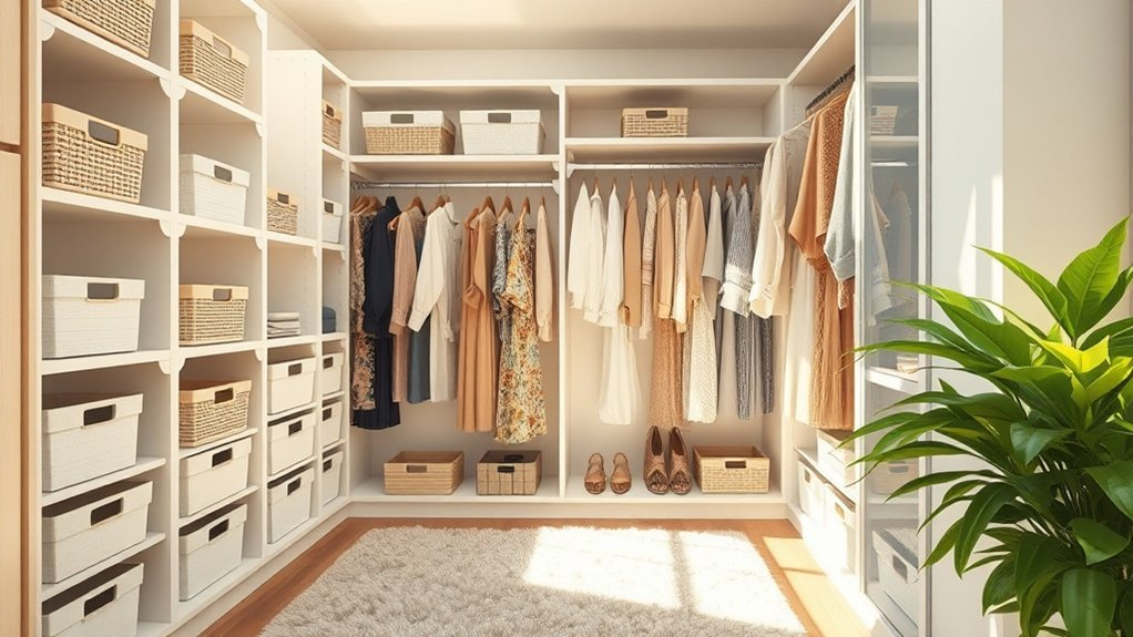 calm organized closet benefits