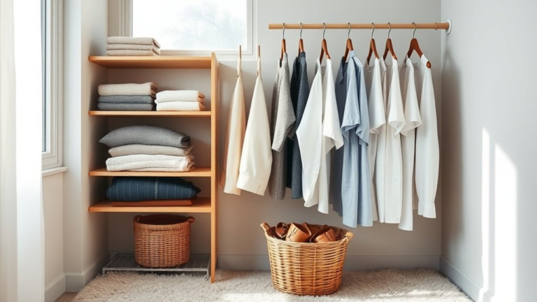 calm organized morning routine