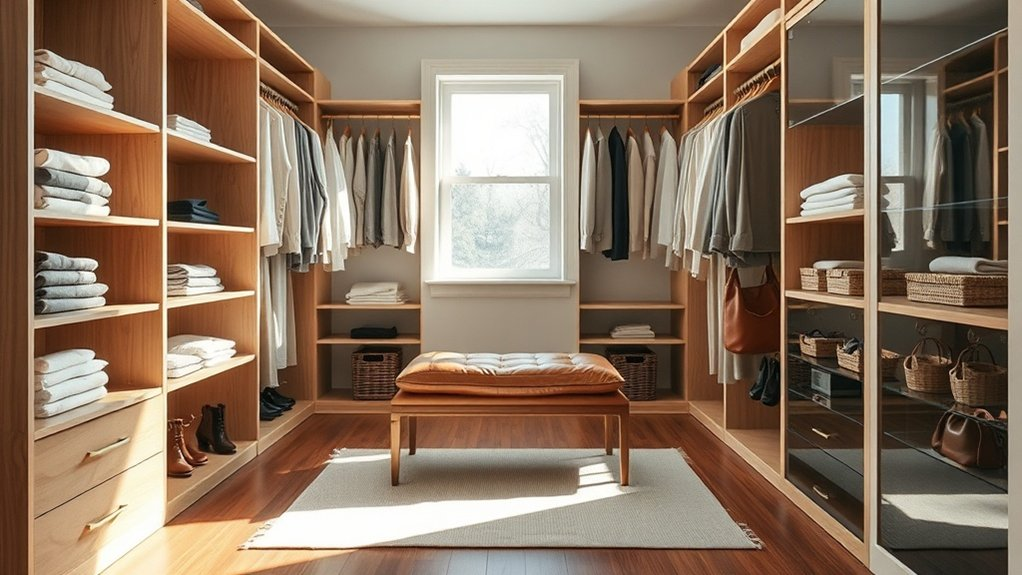 capsule wardrobe closet organization