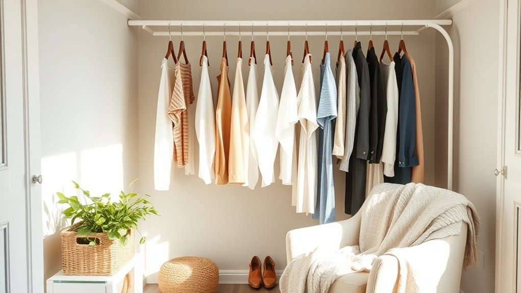capsule wardrobe organization tips