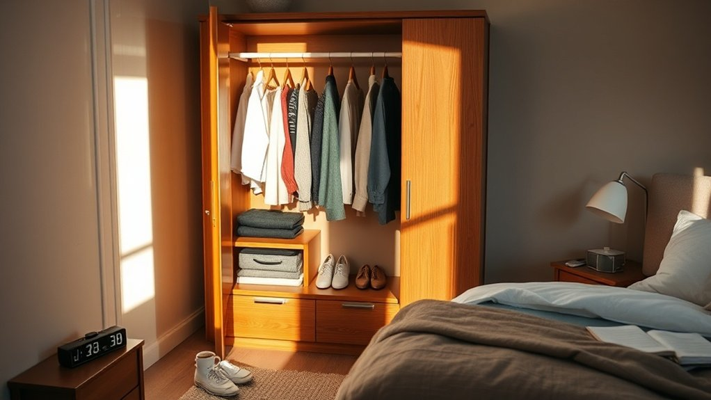 capsule wardrobe organization tips
