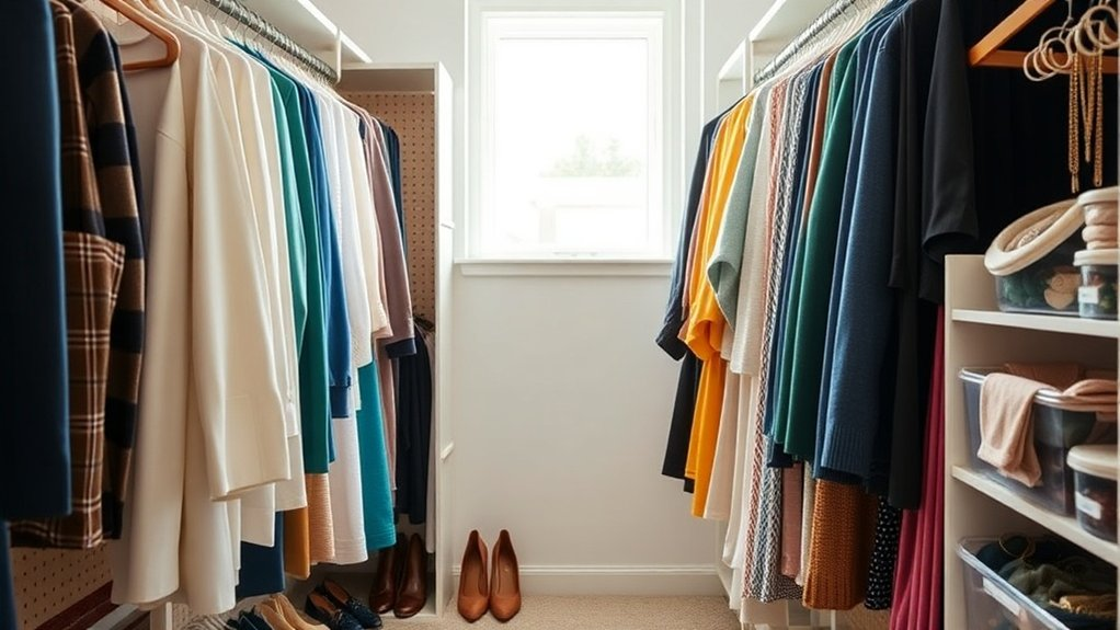 categorize clothes and accessories