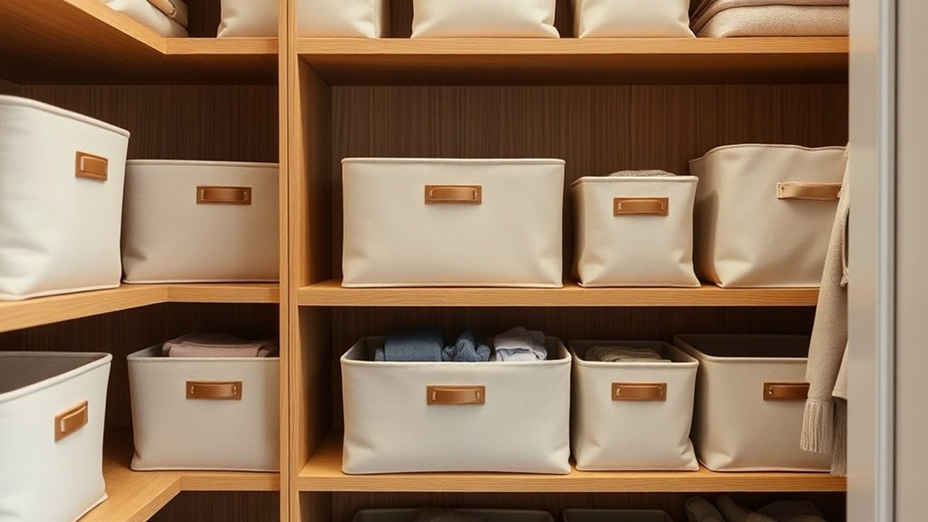 choose bins for organization