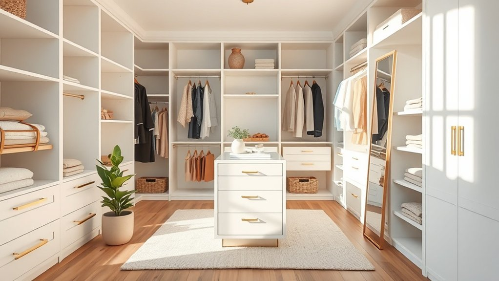 choose your closet layout