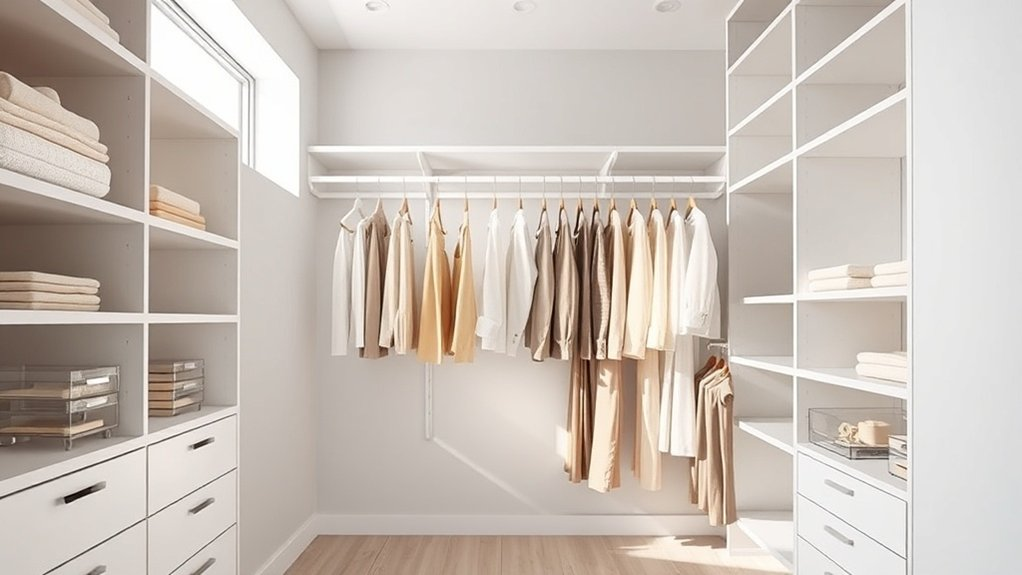clean closet aesthetic essentials