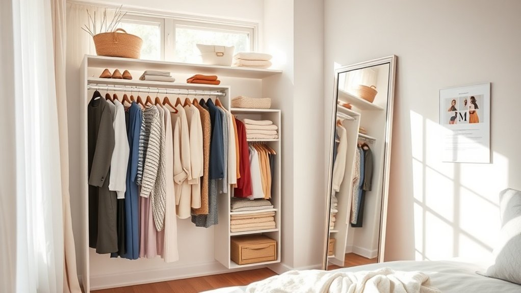 clear vision for closet