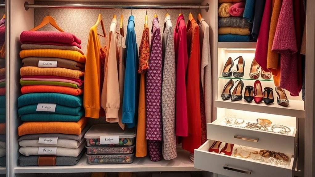 clever closet organization solutions