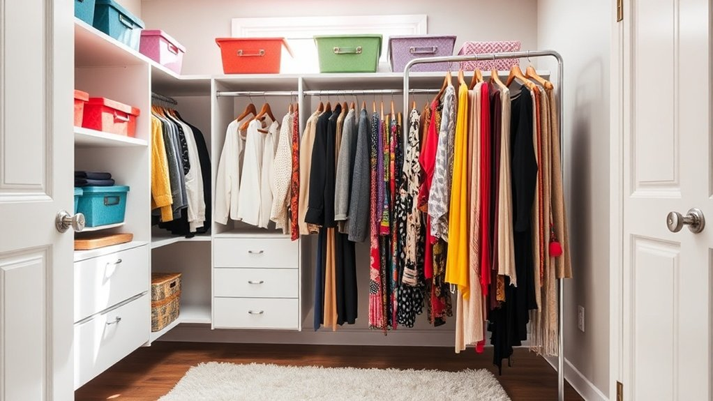 clever closet storage solutions