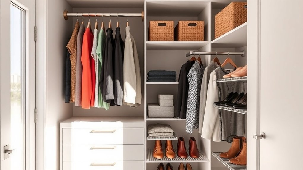 clever closet storage solutions