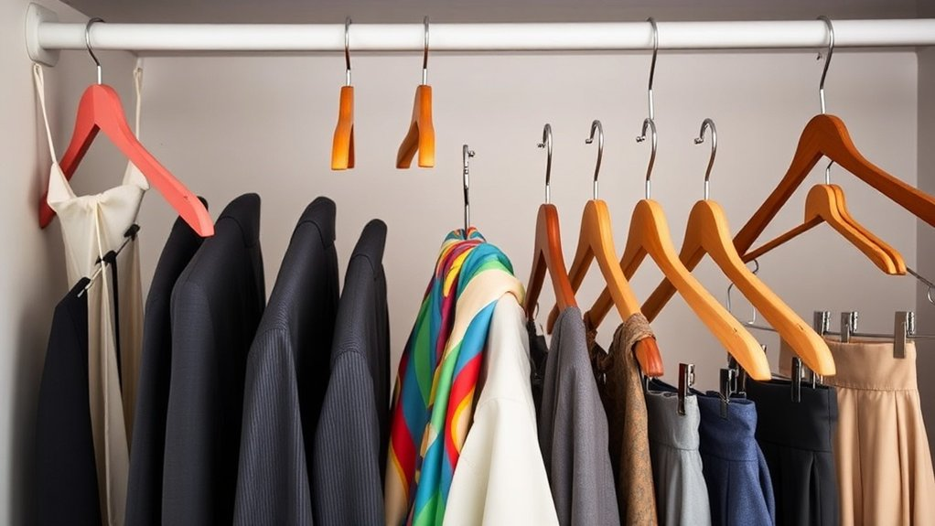 clever hangers optimize organization