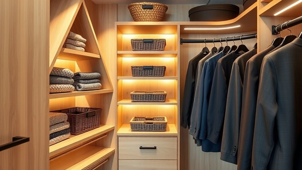 clever storage for corners