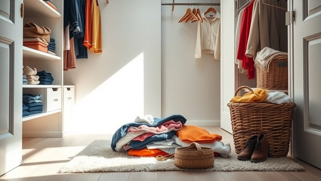 closet assessment and organization