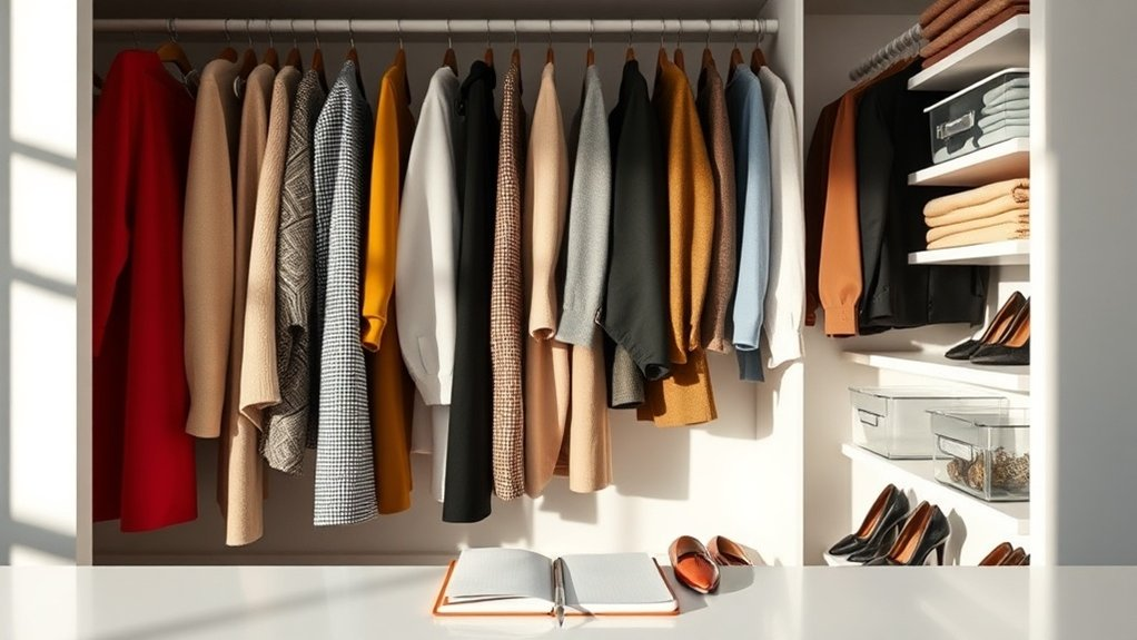 closet assessment and organization