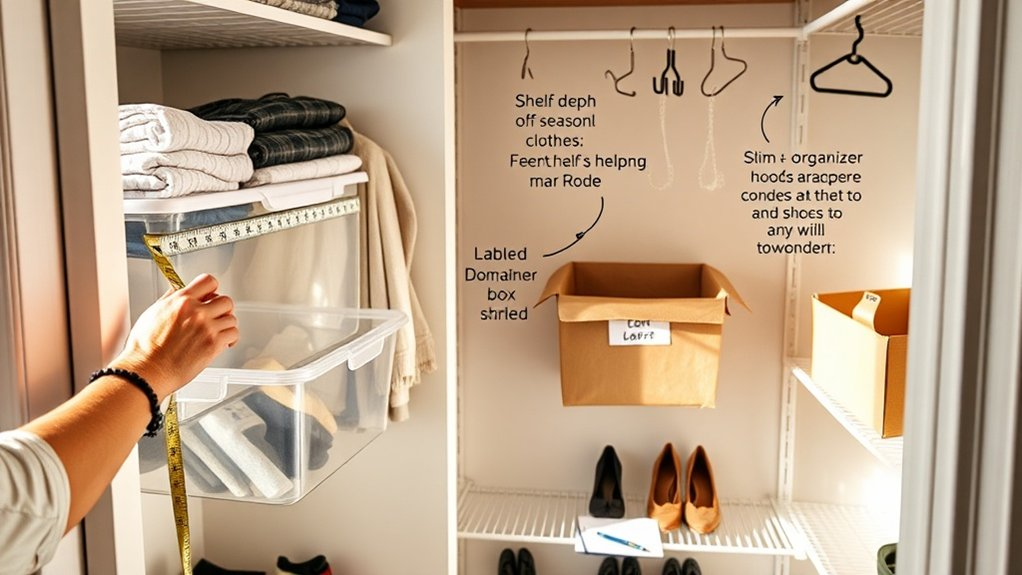 closet audit for organization