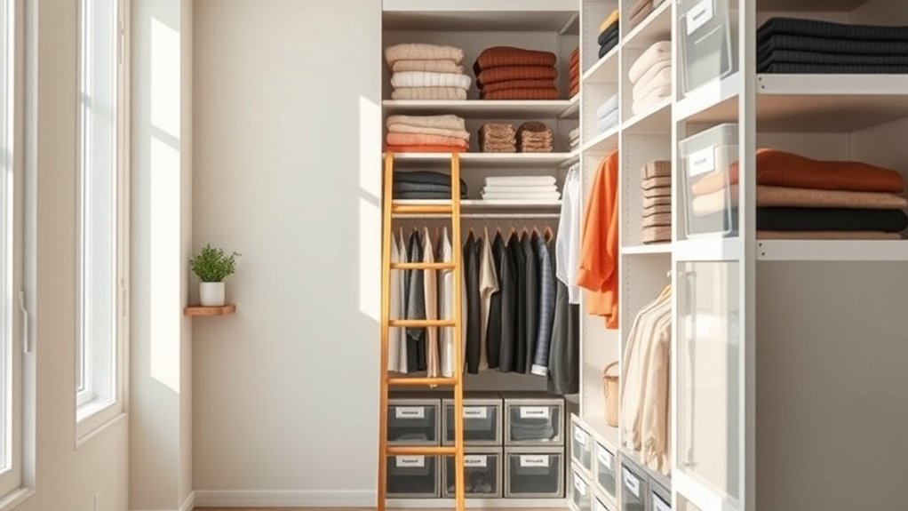 closet maintenance for organization