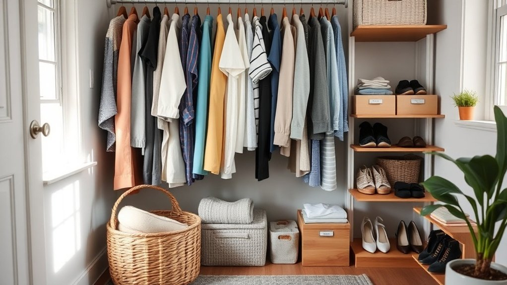closet organization and assessment
