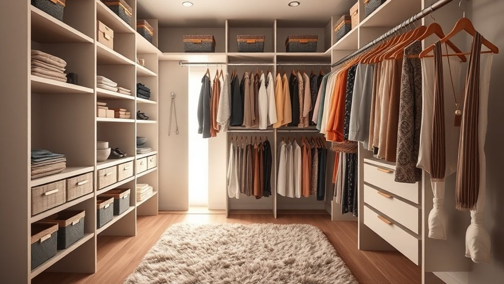 closet organization made easy