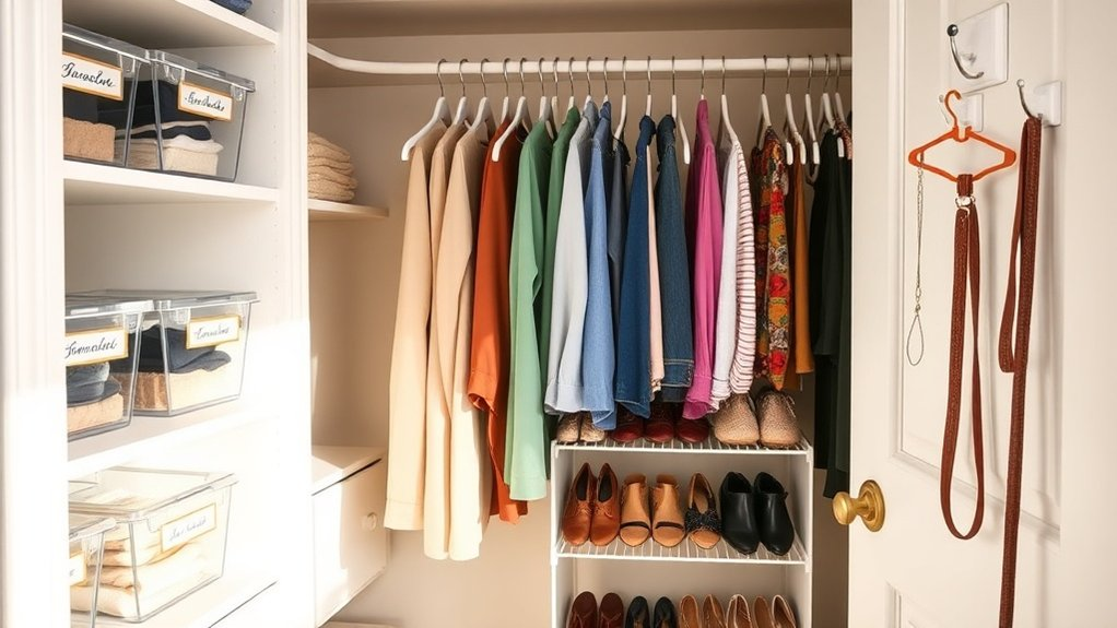 closet organization made easy