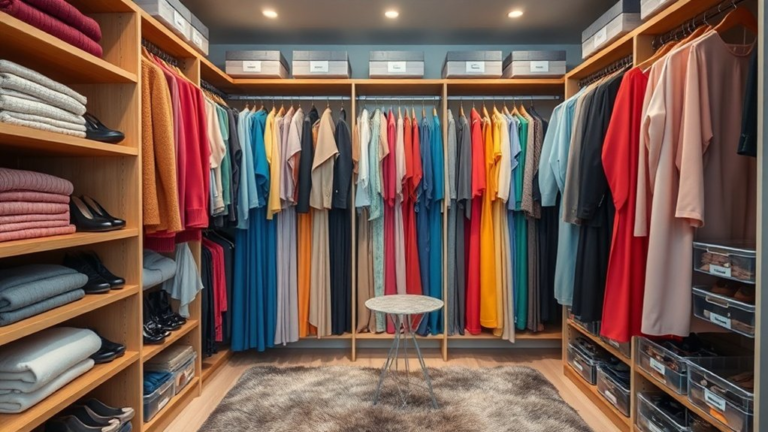 closet organization made simple