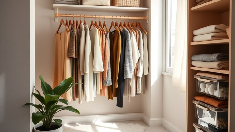 closet organization made simple