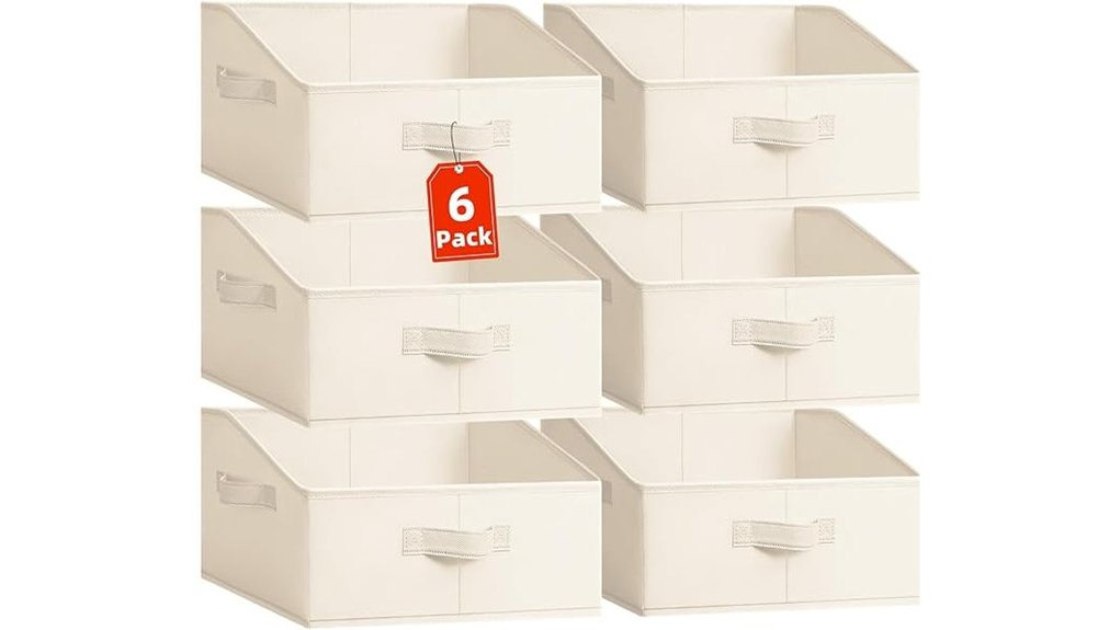 closet organizer bins set