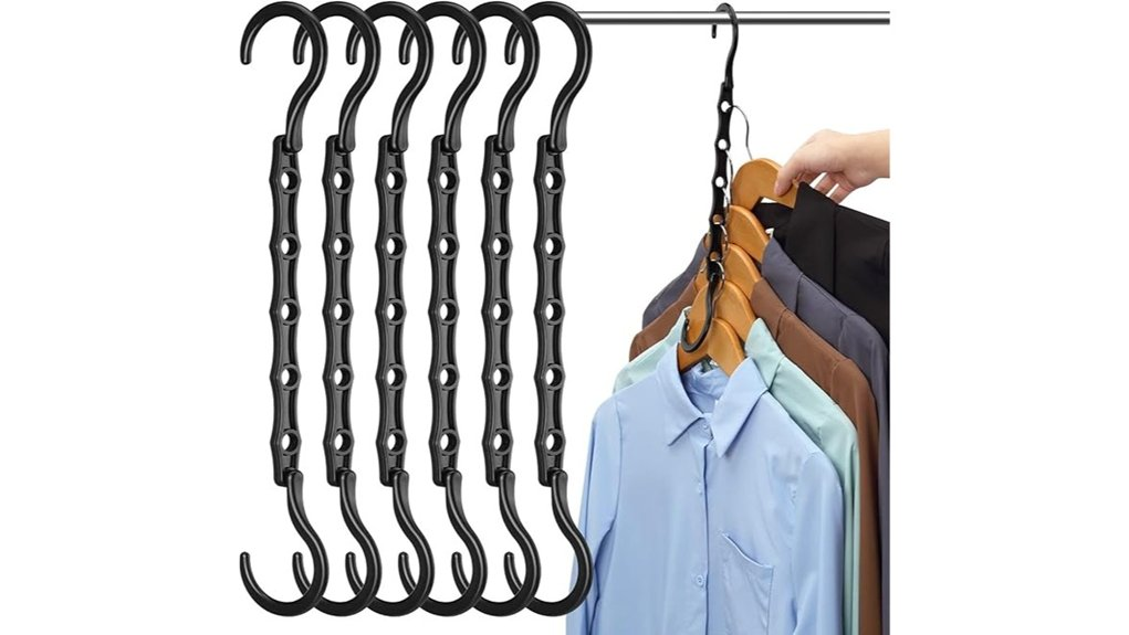 closet organizers with hangers