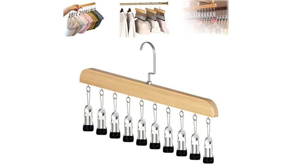 clothes organizer with clips