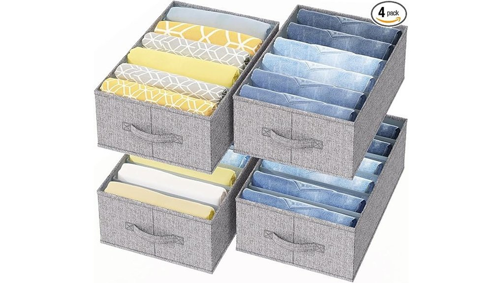 clothes organizer with dividers