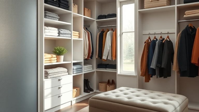 clutter free closet organization tips
