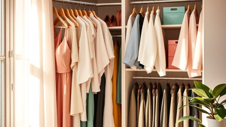 clutter free closet organization tips