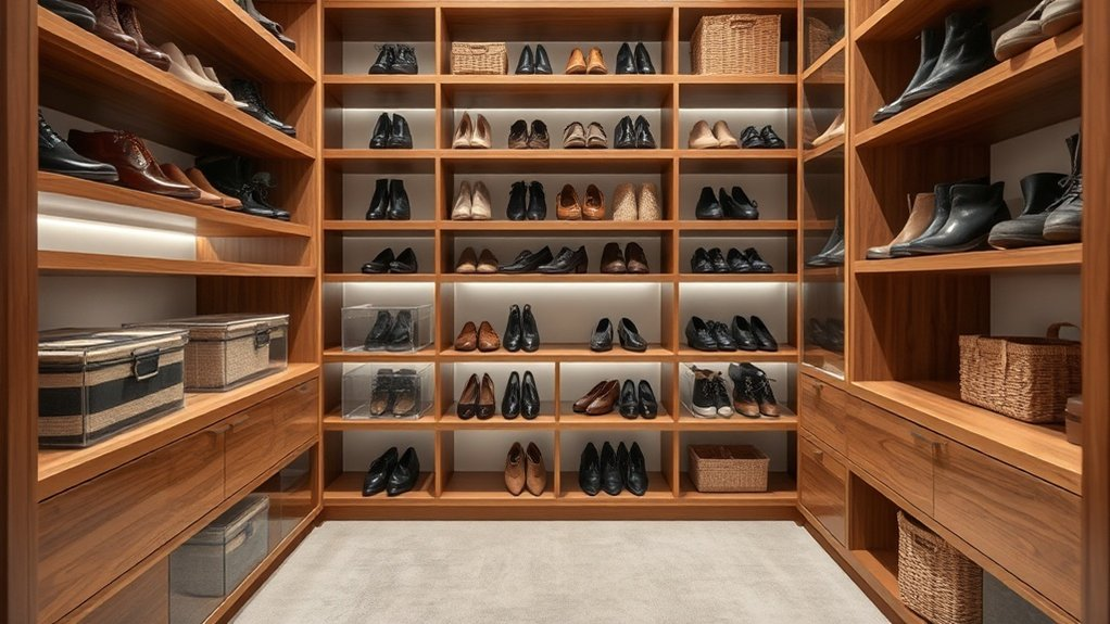 clutter free shoe storage solutions