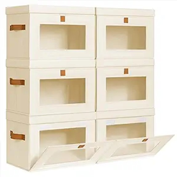 collapsible fabric storage bins